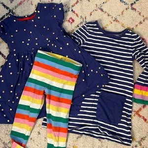 Boden 4-5Y Dresses and Legging Bundle